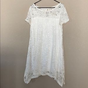White Lace Dress